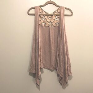 Flowy Flower Vest  